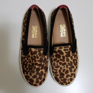 Salvatore Ferragamo Leopards Kids shoes